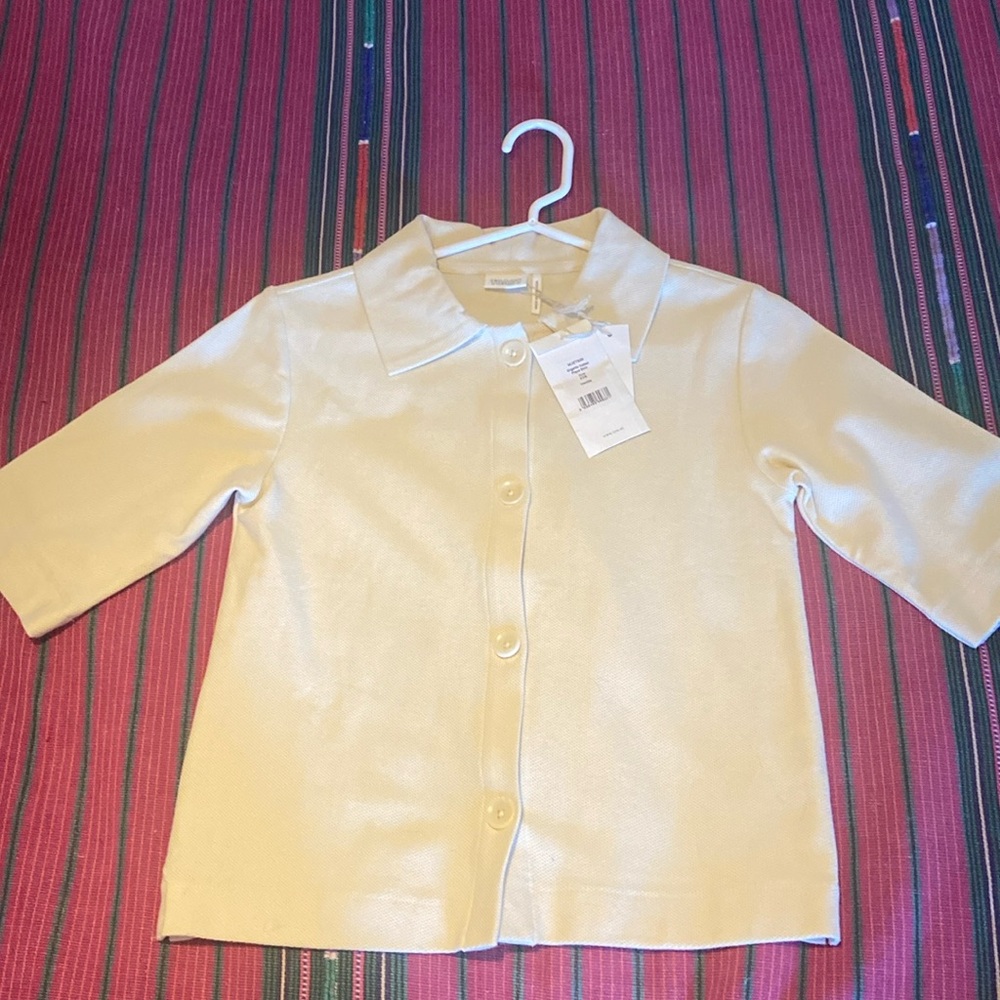 BRAND NEW Organic cotton pique shirt